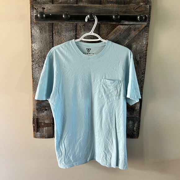 Men's Vissla T-Shirt w/Front Pocket - Picture 1 of 4